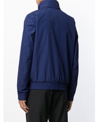 Мужской темно-синий бомбер от Woolrich