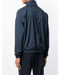 Мужской темно-синий бомбер от Loro Piana