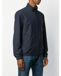 Мужской темно-синий бомбер от Salle Privée