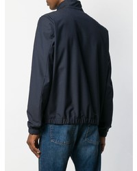 Мужской темно-синий бомбер от Salle Privée