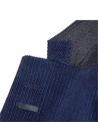 Мужской темно-синий вельветовый пиджак от Acne Studios