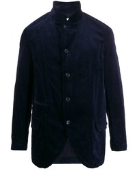 Мужской темно-синий вельветовый пиджак от Comme Des Garcons SHIRT