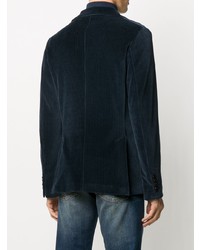 Мужской темно-синий вельветовый пиджак от Seventy