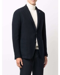 Мужской темно-синий вельветовый пиджак от Tagliatore