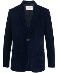 Мужской темно-синий вельветовый пиджак от Etro