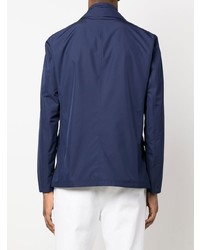 Мужской темно-синий вельветовый пиджак от Herno