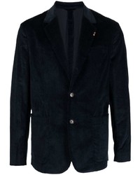 Мужской темно-синий вельветовый пиджак от Paul Smith