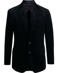 Мужской темно-синий вельветовый пиджак от Polo Ralph Lauren