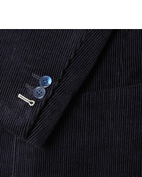 Мужской темно-синий вельветовый пиджак от Gant