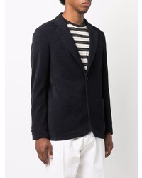 Мужской темно-синий вельветовый пиджак от Tonello