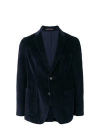 Мужской темно-синий вельветовый пиджак от The Gigi
