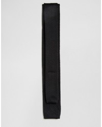 Мужской темно-синий вязаный галстук от French Connection