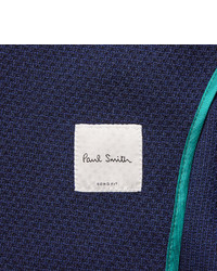 Мужской темно-синий вязаный пиджак от Paul Smith