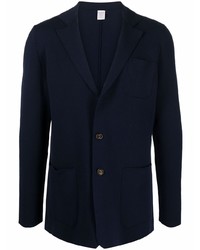 Мужской темно-синий вязаный пиджак от Eleventy