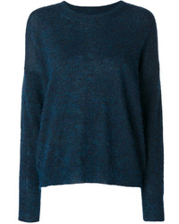 Женский темно-синий вязаный свитер от Etoile Isabel Marant