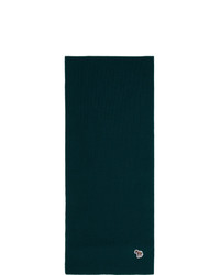 Мужской темно-синий вязаный шарф от Ps By Paul Smith