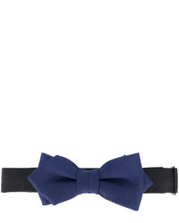 Мужской темно-синий галстук-бабочка от Comme des Garcons