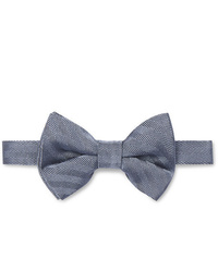 Мужской темно-синий галстук-бабочка от Dunhill