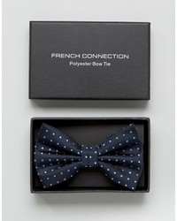 Мужской темно-синий галстук-бабочка от French Connection