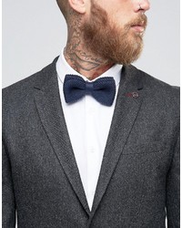 Мужской темно-синий галстук-бабочка от Ted Baker