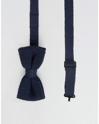 Мужской темно-синий галстук-бабочка от Ted Baker