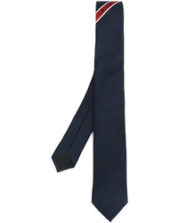 Мужской темно-синий галстук со звездами от Givenchy
