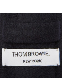 Мужской темно-синий галстук от Thom Browne