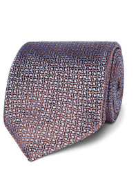 Мужской темно-синий галстук от Charvet