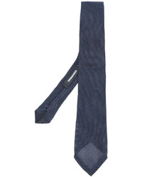 Мужской темно-синий галстук от DSQUARED2