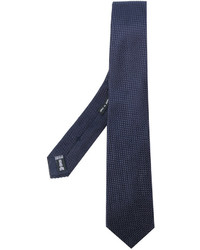 Мужской темно-синий галстук от Giorgio Armani