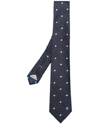 Мужской темно-синий галстук от Loewe