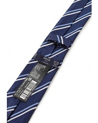 Мужской темно-синий галстук от Mango Man