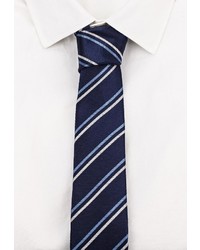 Мужской темно-синий галстук от Mango Man