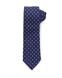Мужской темно-синий галстук от Mango Man