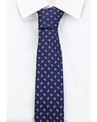 Мужской темно-синий галстук от Mango Man