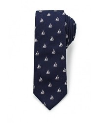 Мужской темно-синий галстук от Mango Man