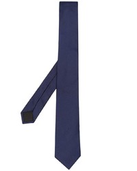 Мужской темно-синий галстук от Moschino