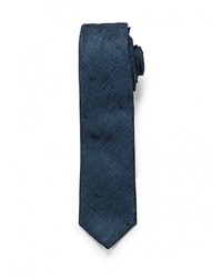 Мужской темно-синий галстук от Topman