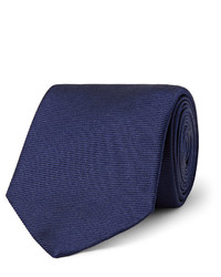 Мужской темно-синий галстук от Turnbull & Asser