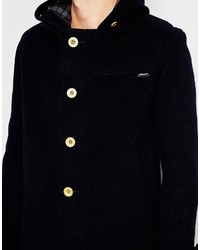 Мужской темно-синий дафлкот от Gloverall