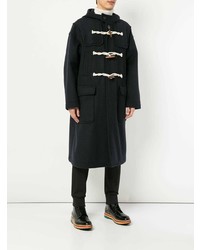 Мужской темно-синий дафлкот от Undercover