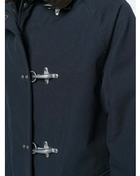 Мужской темно-синий дафлкот от Fay