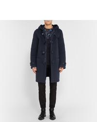 Мужской темно-синий дафлкот от Christopher Kane