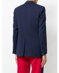 Женский темно-синий двубортный пиджак от Calvin Klein 205W39nyc