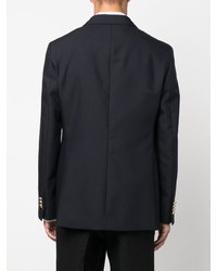 Мужской темно-синий двубортный пиджак от PT TORINO