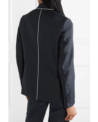 Женский темно-синий двубортный пиджак от Golden Goose Deluxe Brand