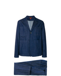 Мужской темно-синий джинсовый пиджак от Barena