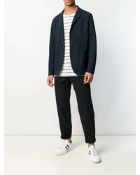 Мужской темно-синий джинсовый пиджак от Herno