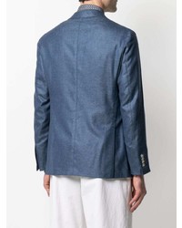 Мужской темно-синий джинсовый пиджак от Barba