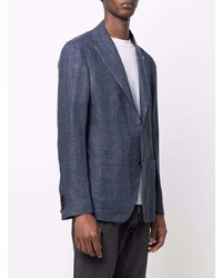 Мужской темно-синий джинсовый пиджак от Tagliatore